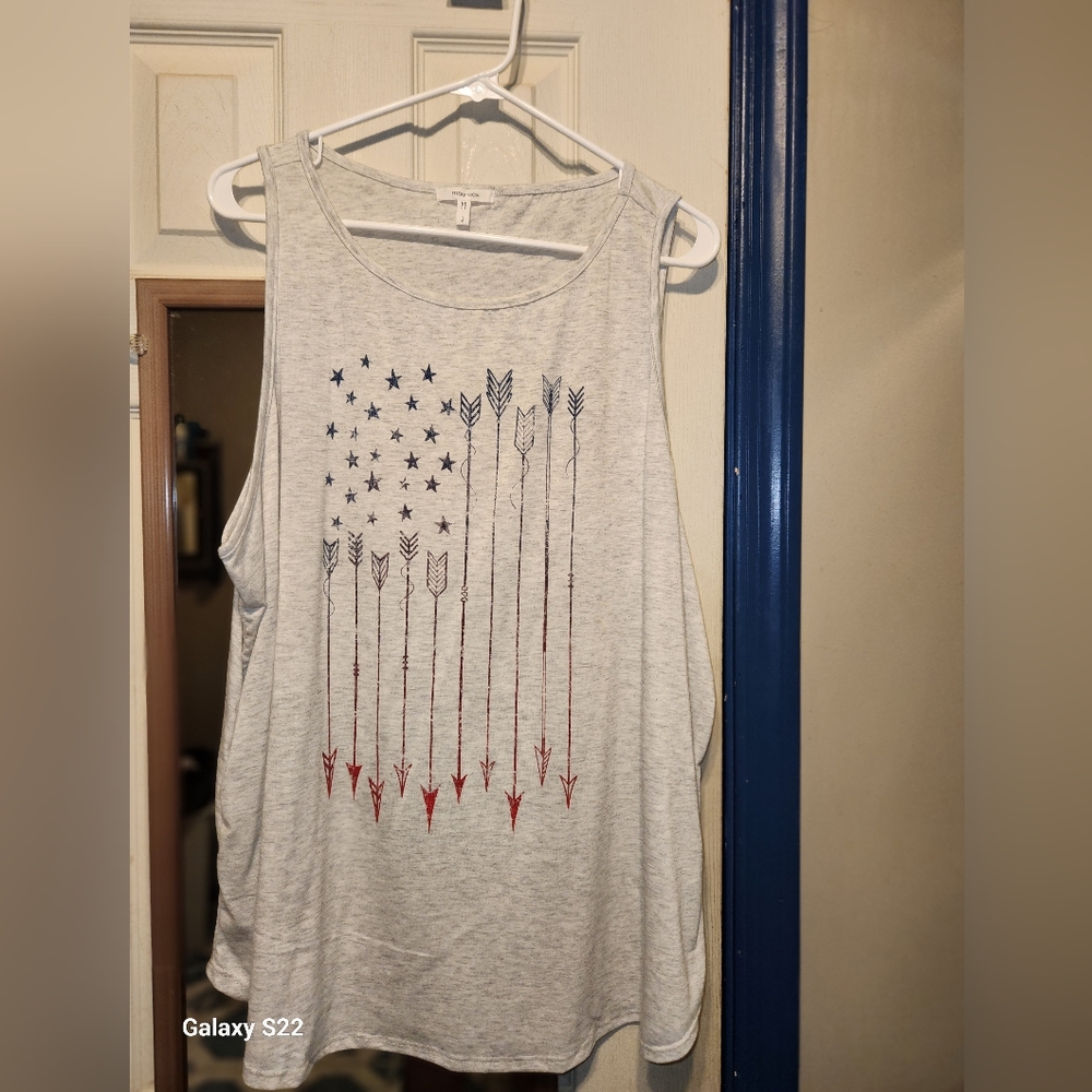 Grey Tank - from Maurices - Size 2x